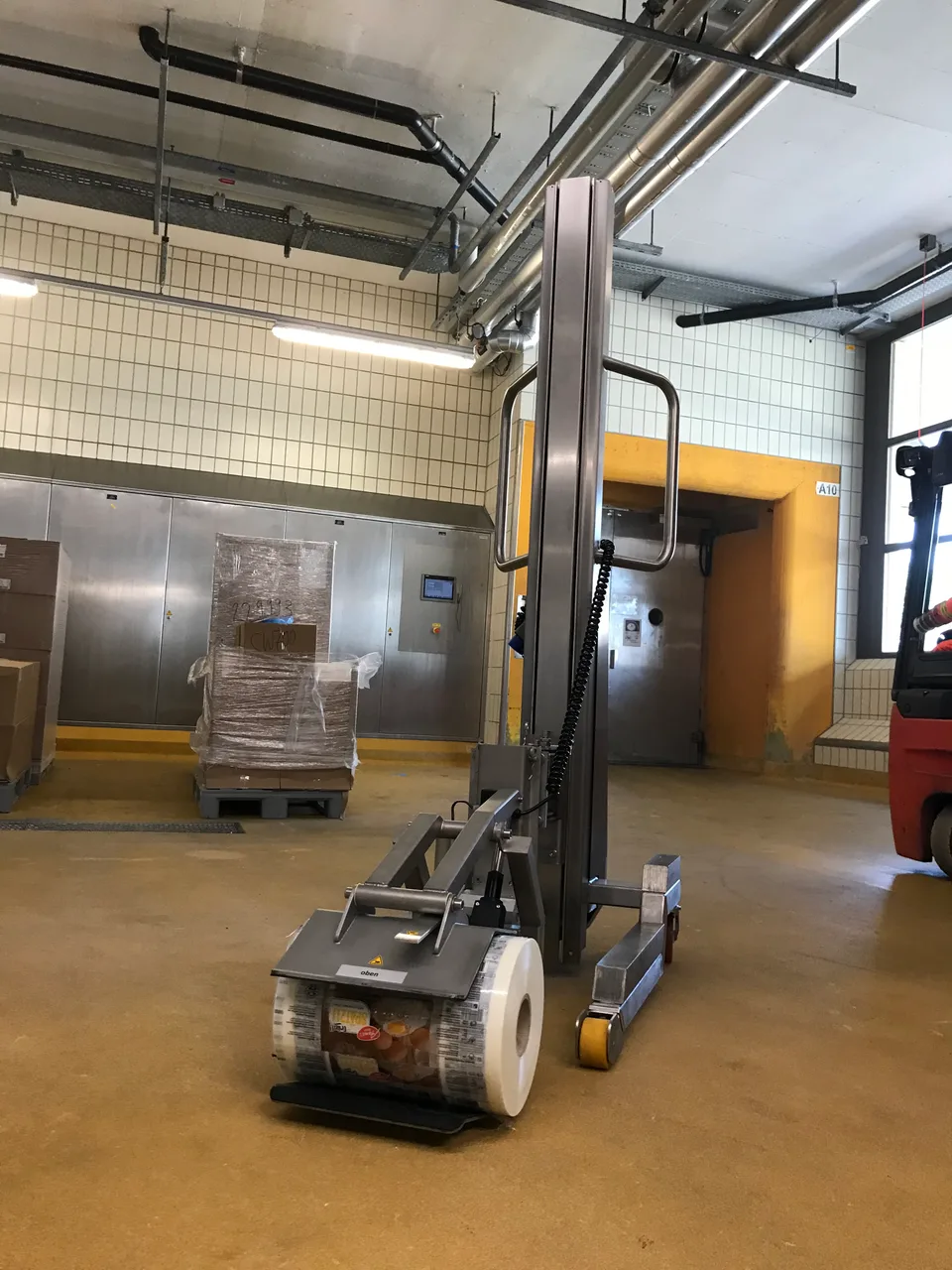 Rollen, Coils und Kabeltrommeln sicher aufnehmen